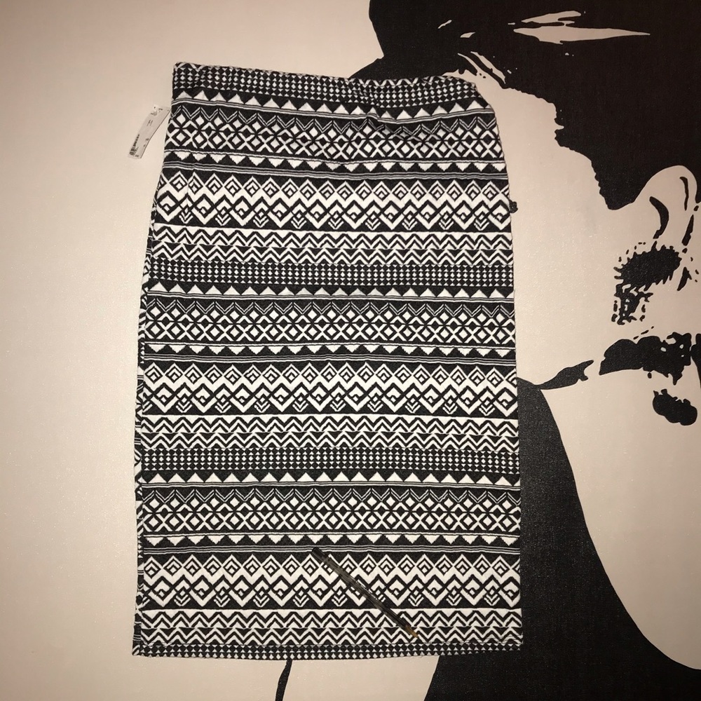Shinestar | Women’s Midi Aztec Print Skirt